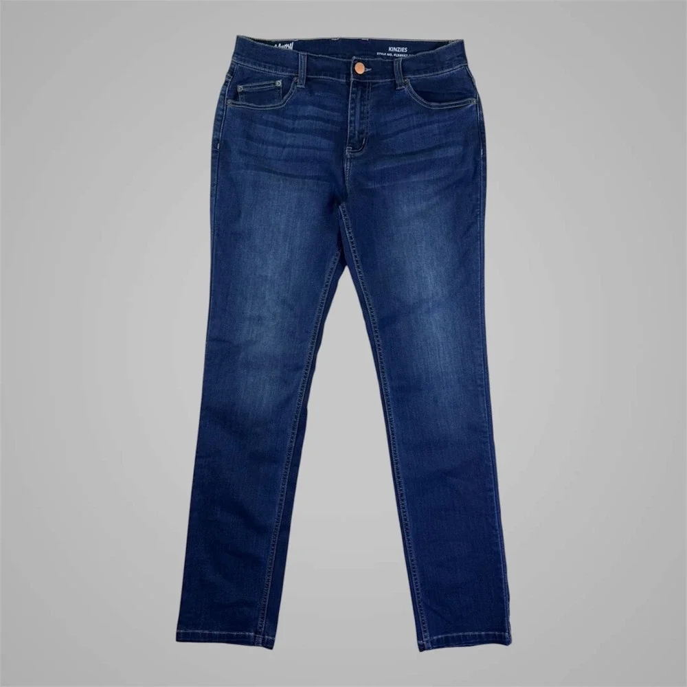 Mugsy Kinzies Dark Wash Stretch Denim Jeans Blue FLX4NKZ-34X34 Mens‎ 34x34